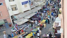 من المسؤول عن انتشار ظاهرة احتلال الأرصفة بمدينة الدشيرة الجهادية؟؟؟ “شارع السعديين نموذجا”