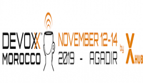 تحت الرعاية السامية لصاحب الجلالة الملك محمد السادس، DevoxxMorocco2019″” تنظم دورتها الثامنة بأكادير من 12 إلى 14 نونبر2019.